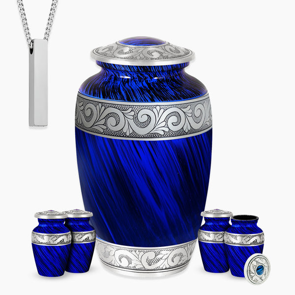 Eternal Blue Urn