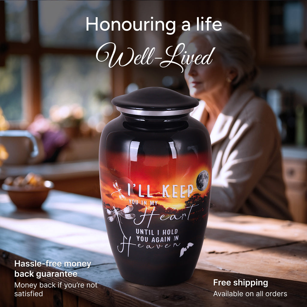 Sunset Quote Image Urn