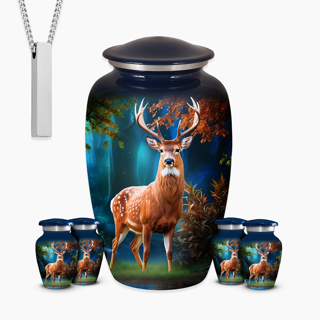 Deer Image Urn