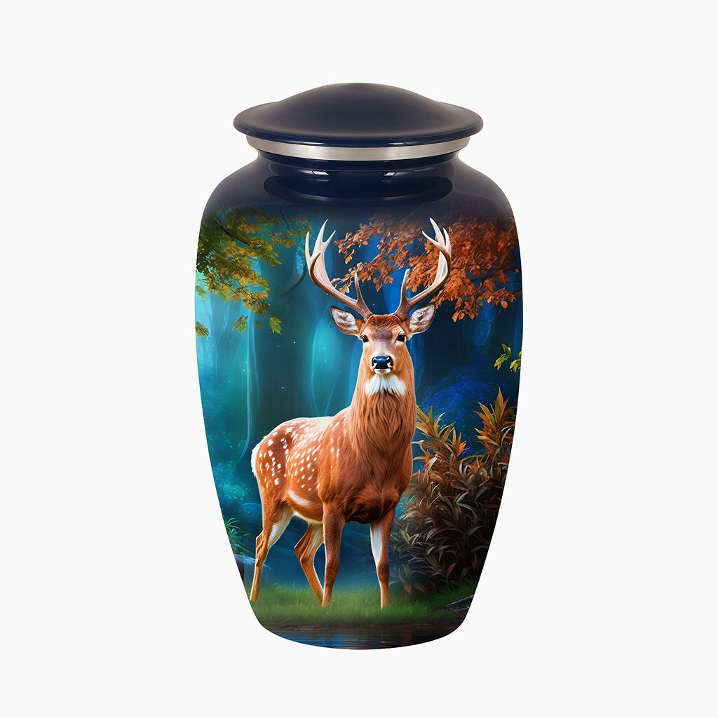Deer Image Urn
