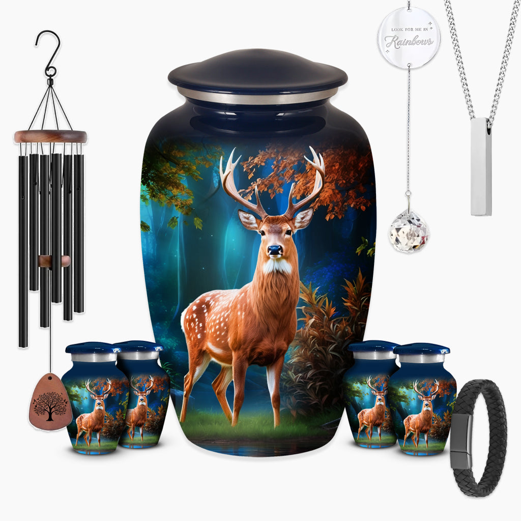 Deer Image Urn