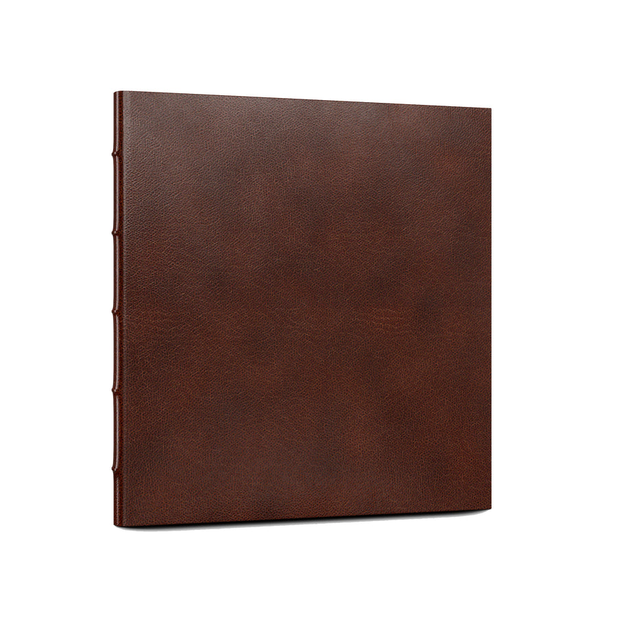 Leather Memorial Presentation Binder | Without Window