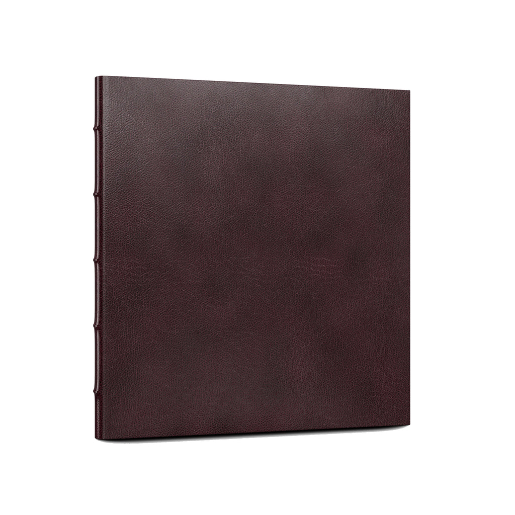Leather Memorial Presentation Binder | Without Window