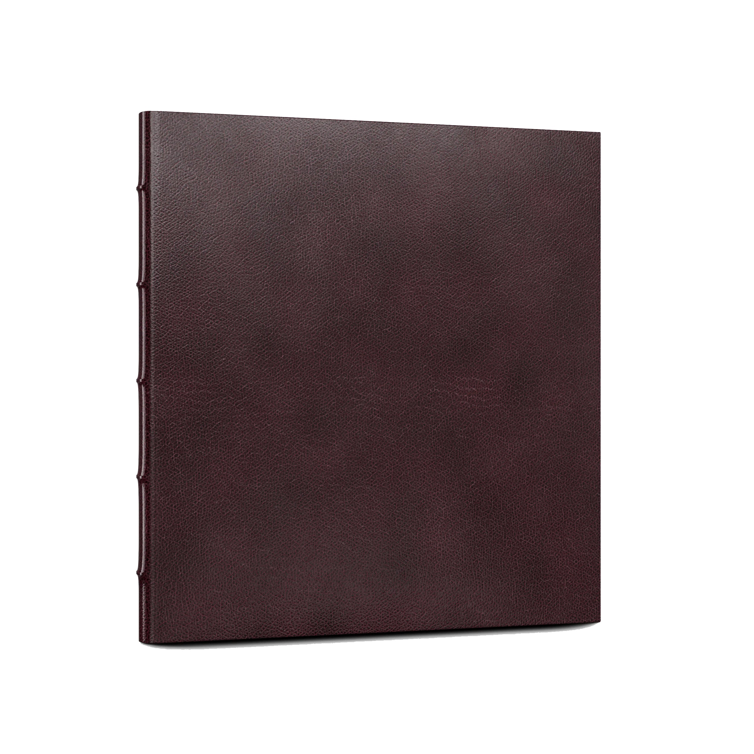 Leather Memorial Presentation Binder | Without Window
