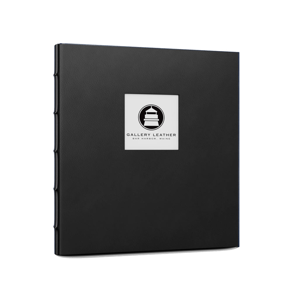Leather Memorial Presentation Binder | With Window
