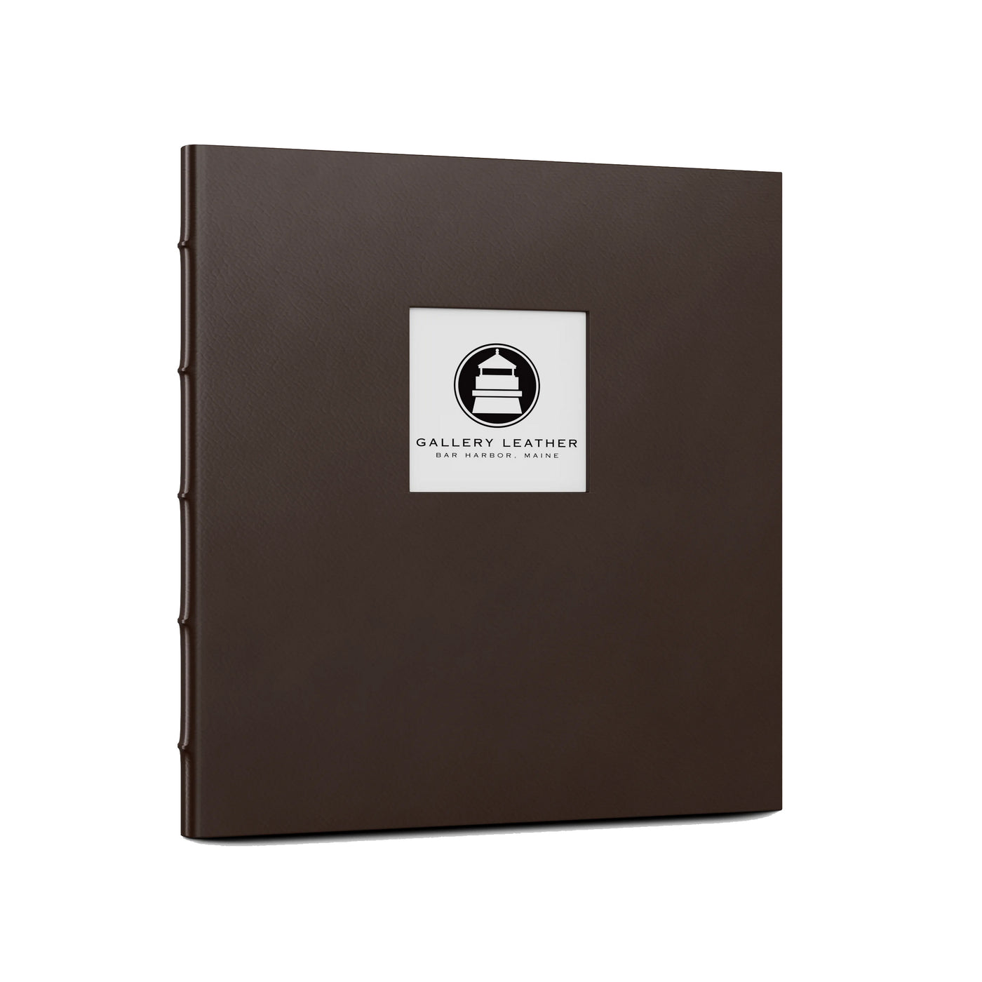 Leather Memorial Presentation Binder | With Window