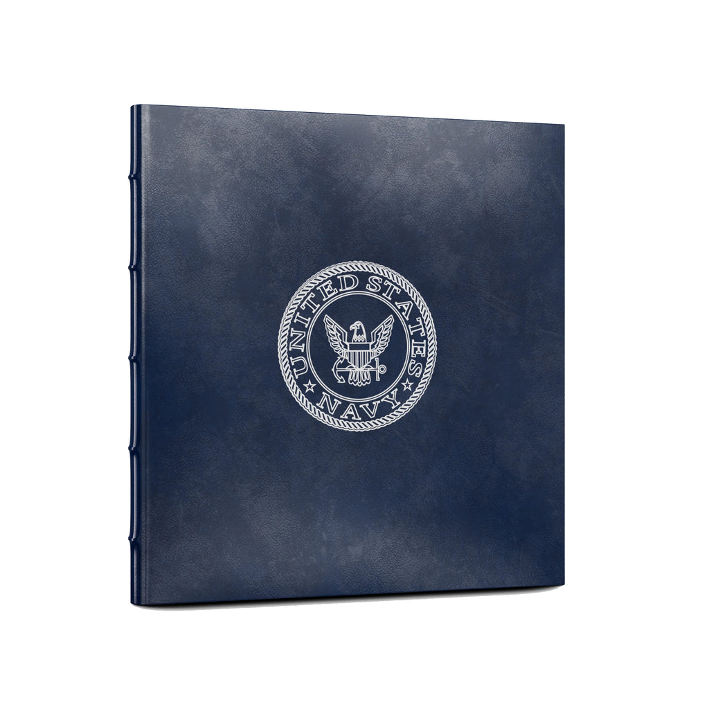 Leather Memorial Presentation Binder | Without Window
