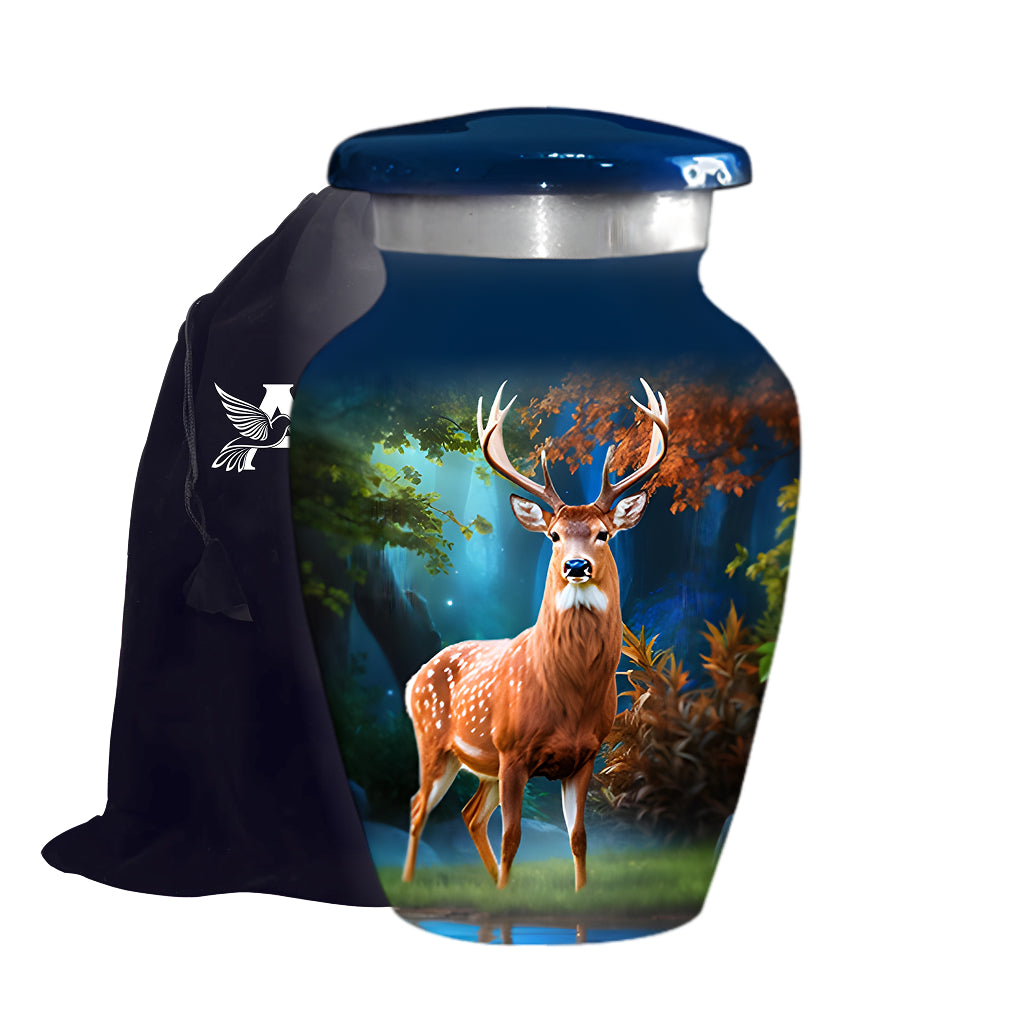 Deer Image Cremation Urn