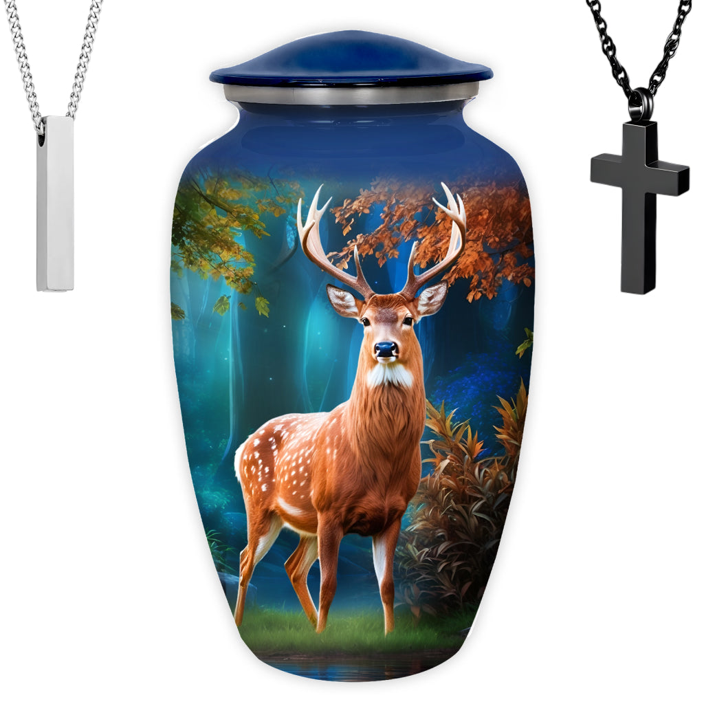 Deer Image Cremation Urn