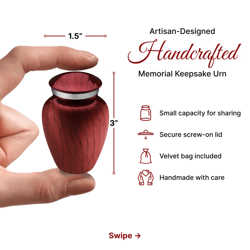 Serenity Curve Pearl Urn