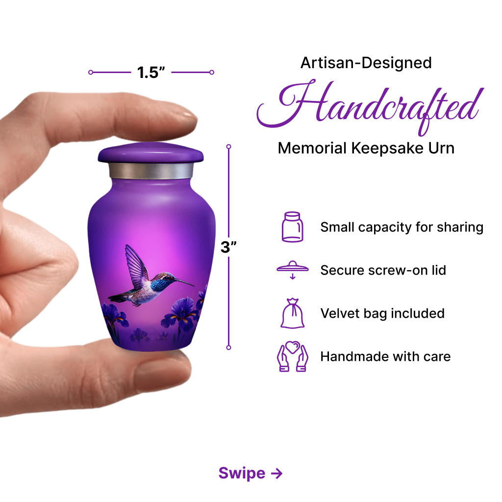 Hummingbird Image Cremation Urn