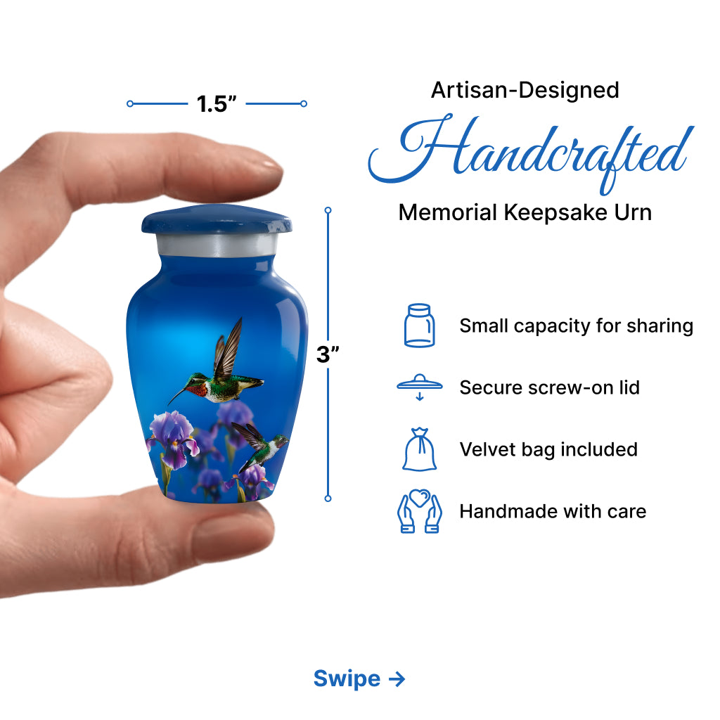 Hummingbird Image Cremation Urn
