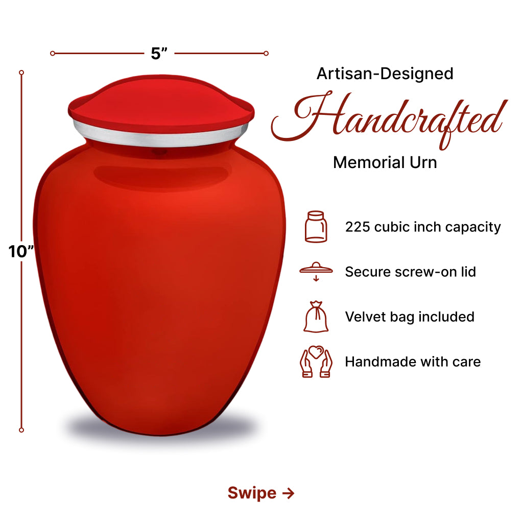 Serenity Curve Plain Urn