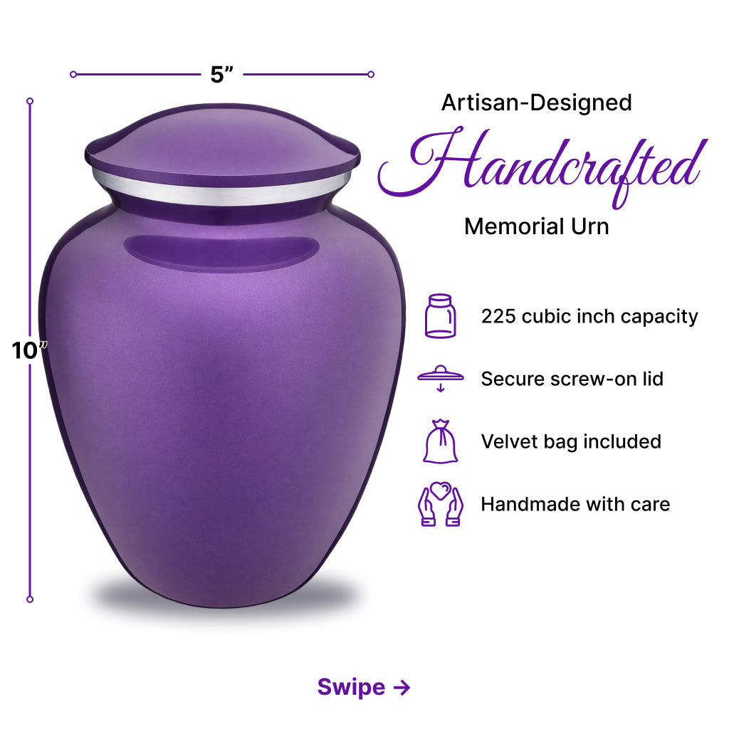 Serenity Curve Plain Urn