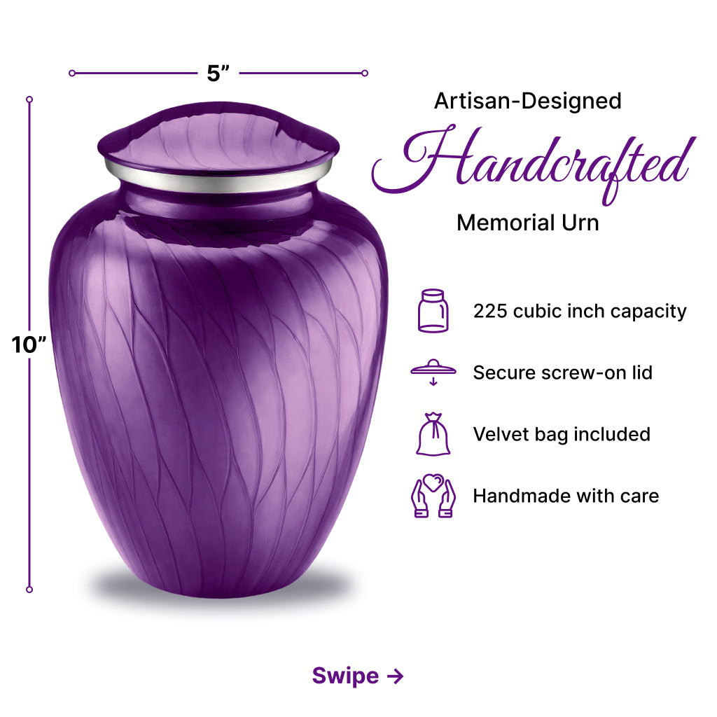 Serenity Curve Pearl Urn