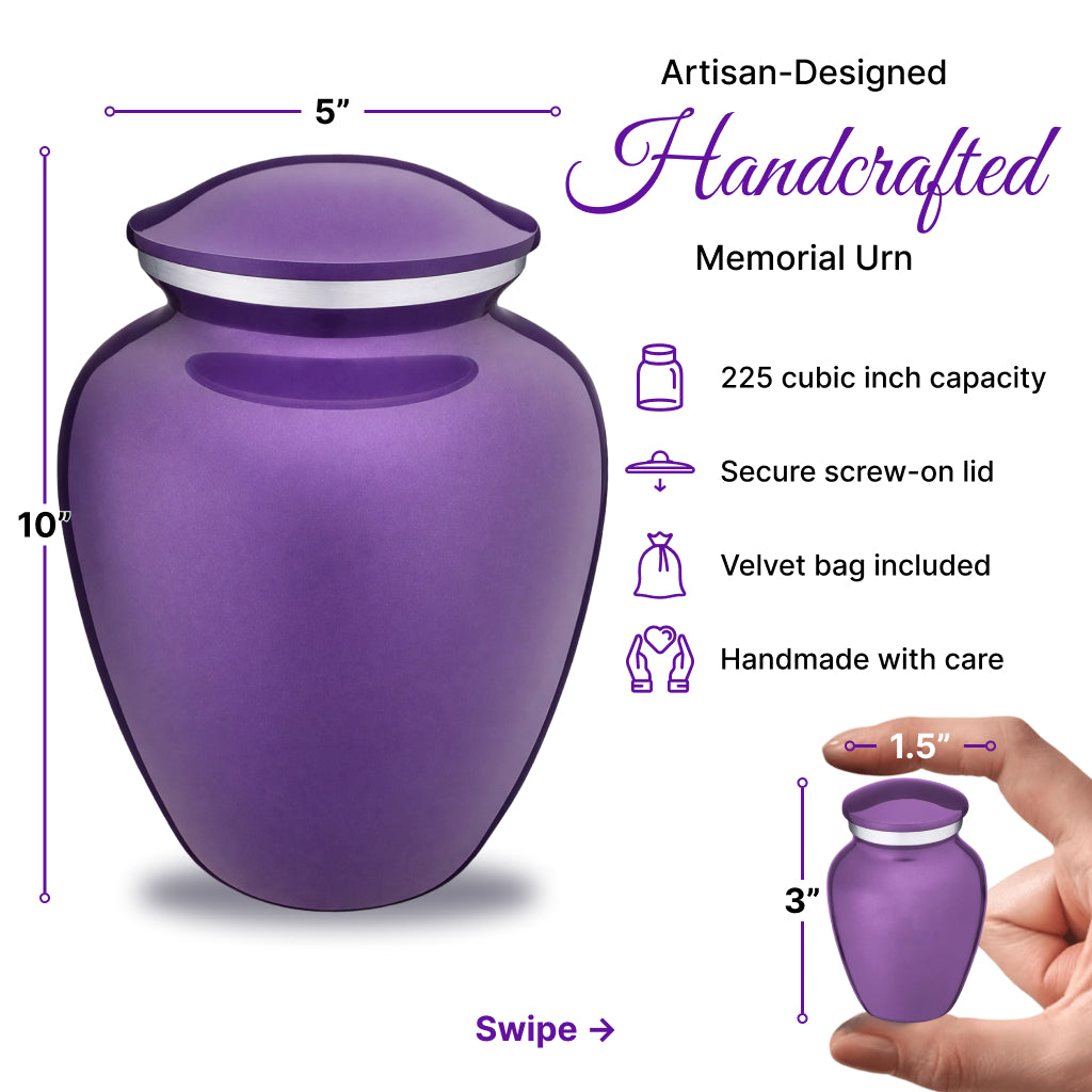 Serenity Curve Plain Urn