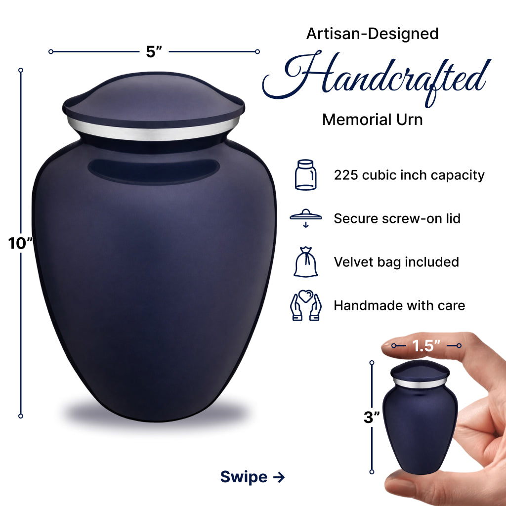 Serenity Curve Plain Urn