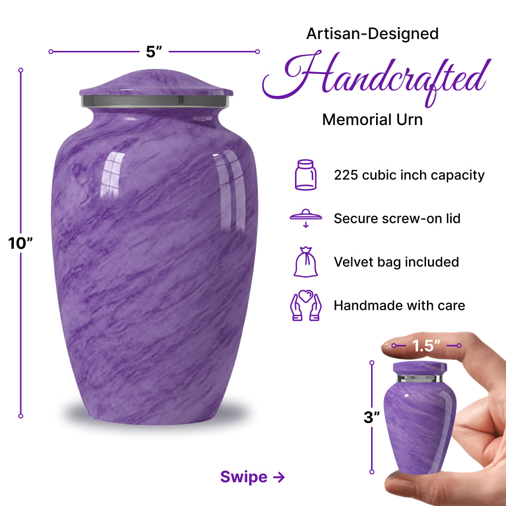 Motif Bloom Cremation Urn