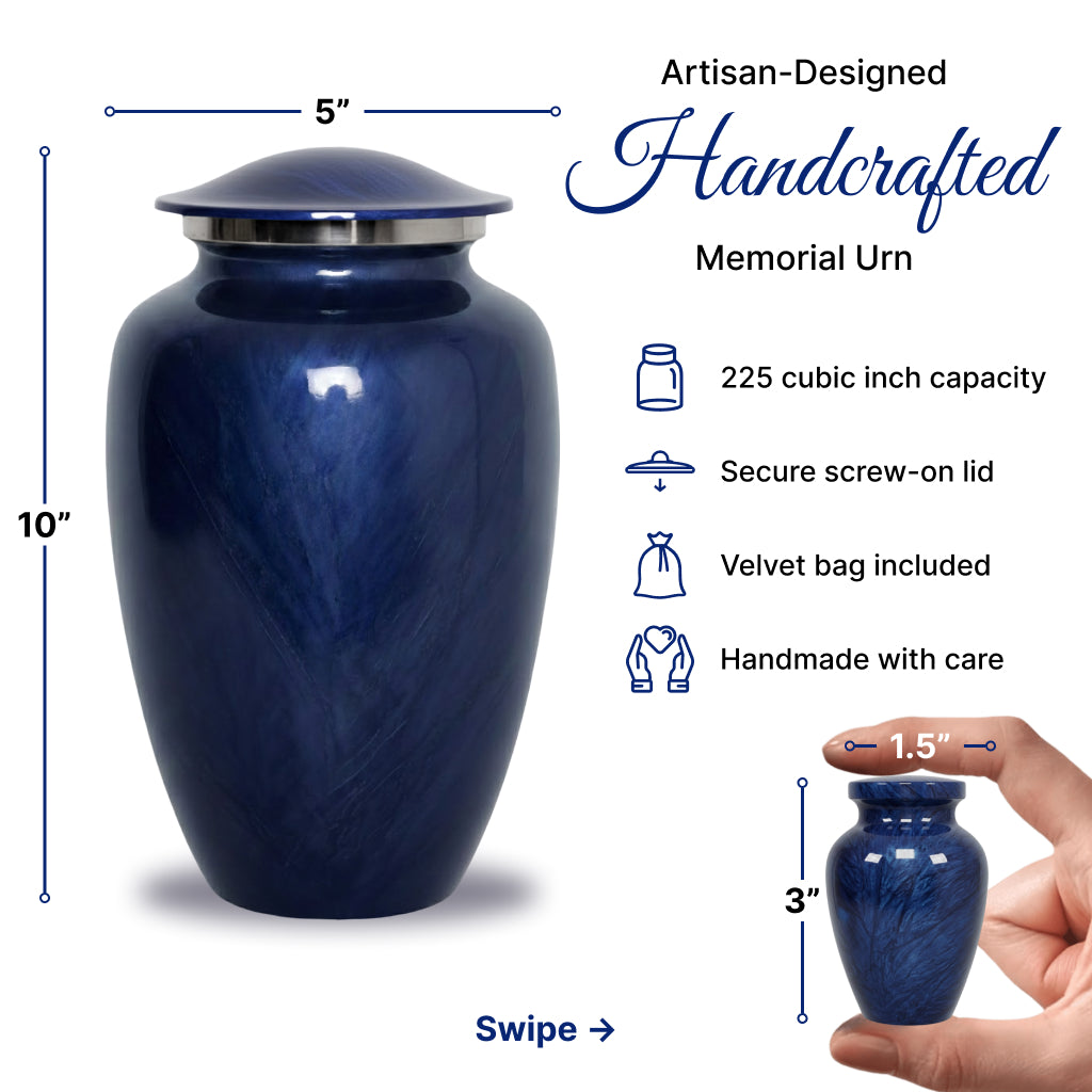 Motif Soft Feel Cremation Urn