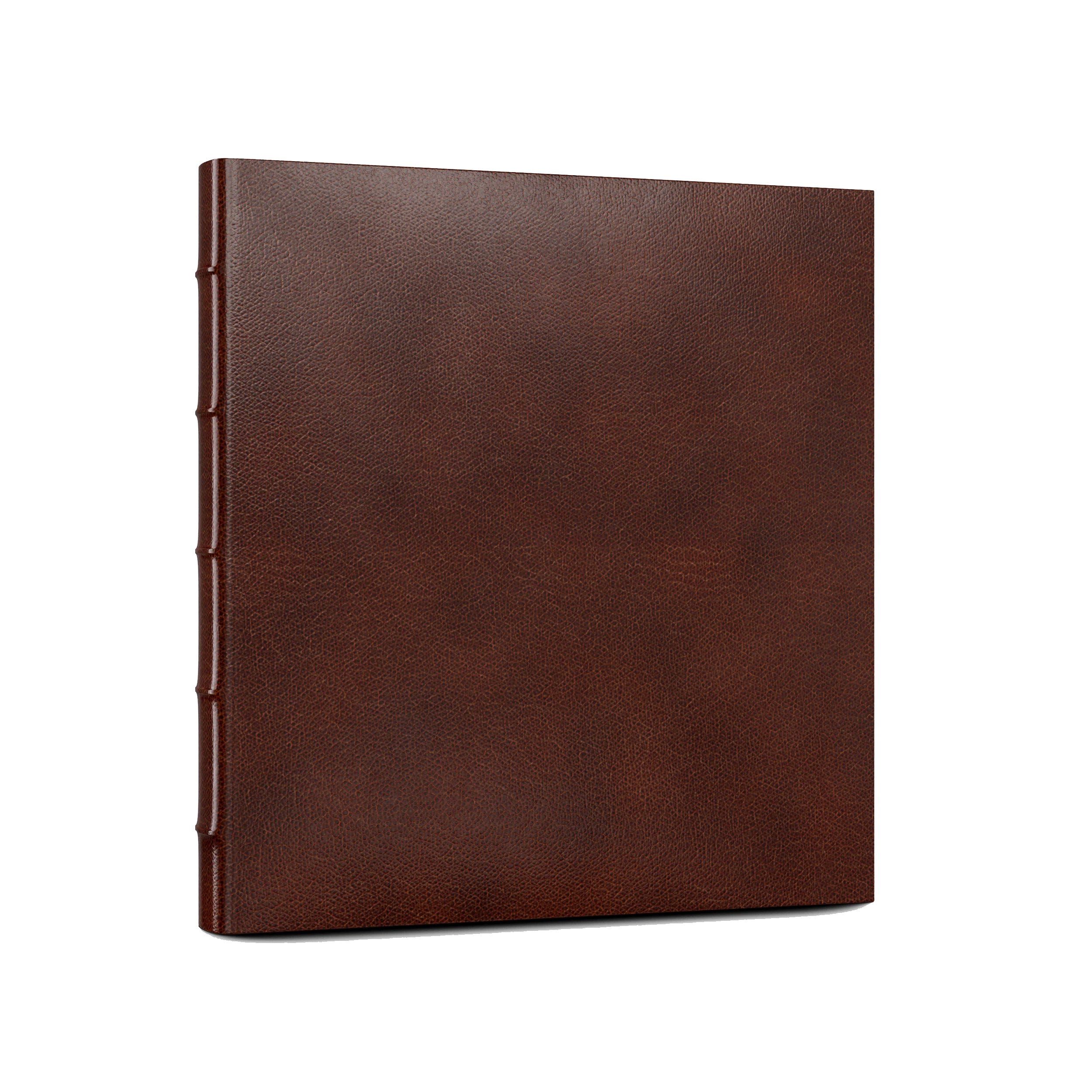 Leather Memorial Presentation Binder | Without Window