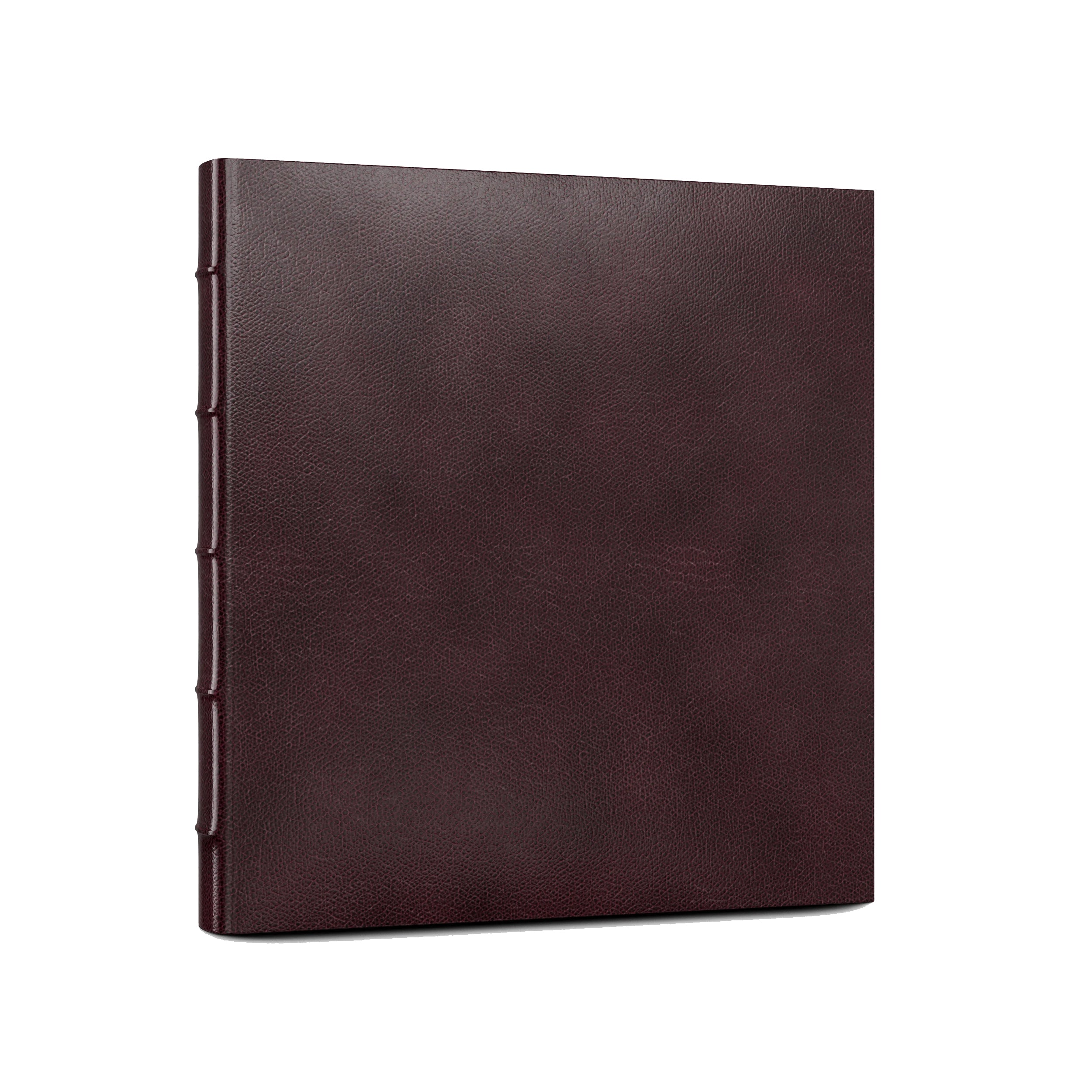 Leather Memorial Presentation Binder | Without Window