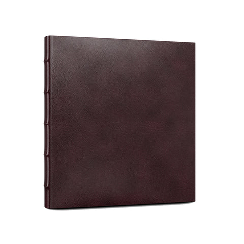 Leather Memorial Presentation Binder | Without Window