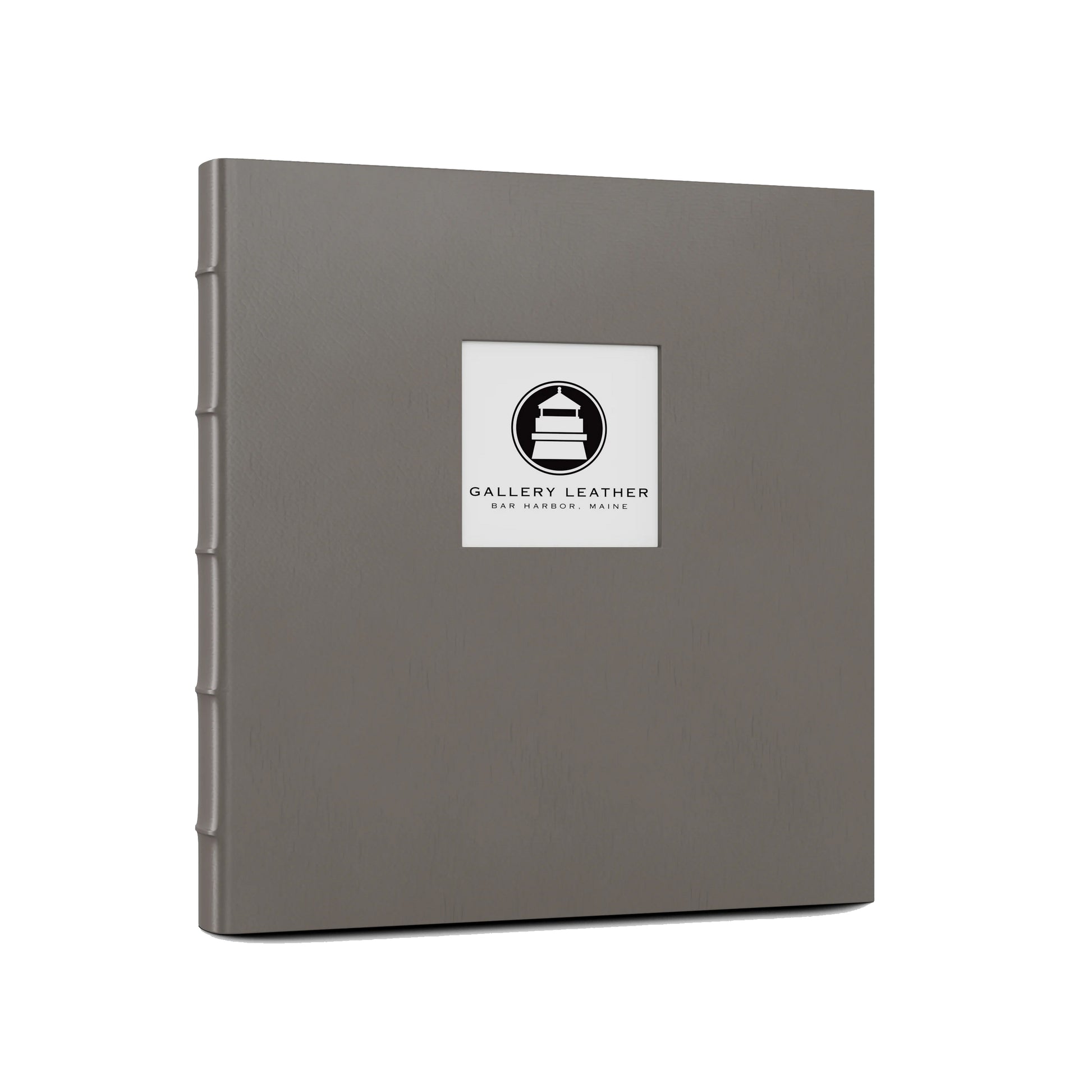 Leather Memorial Presentation Binder | With Window