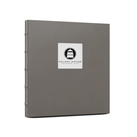 Leather Memorial Presentation Binder | With Window