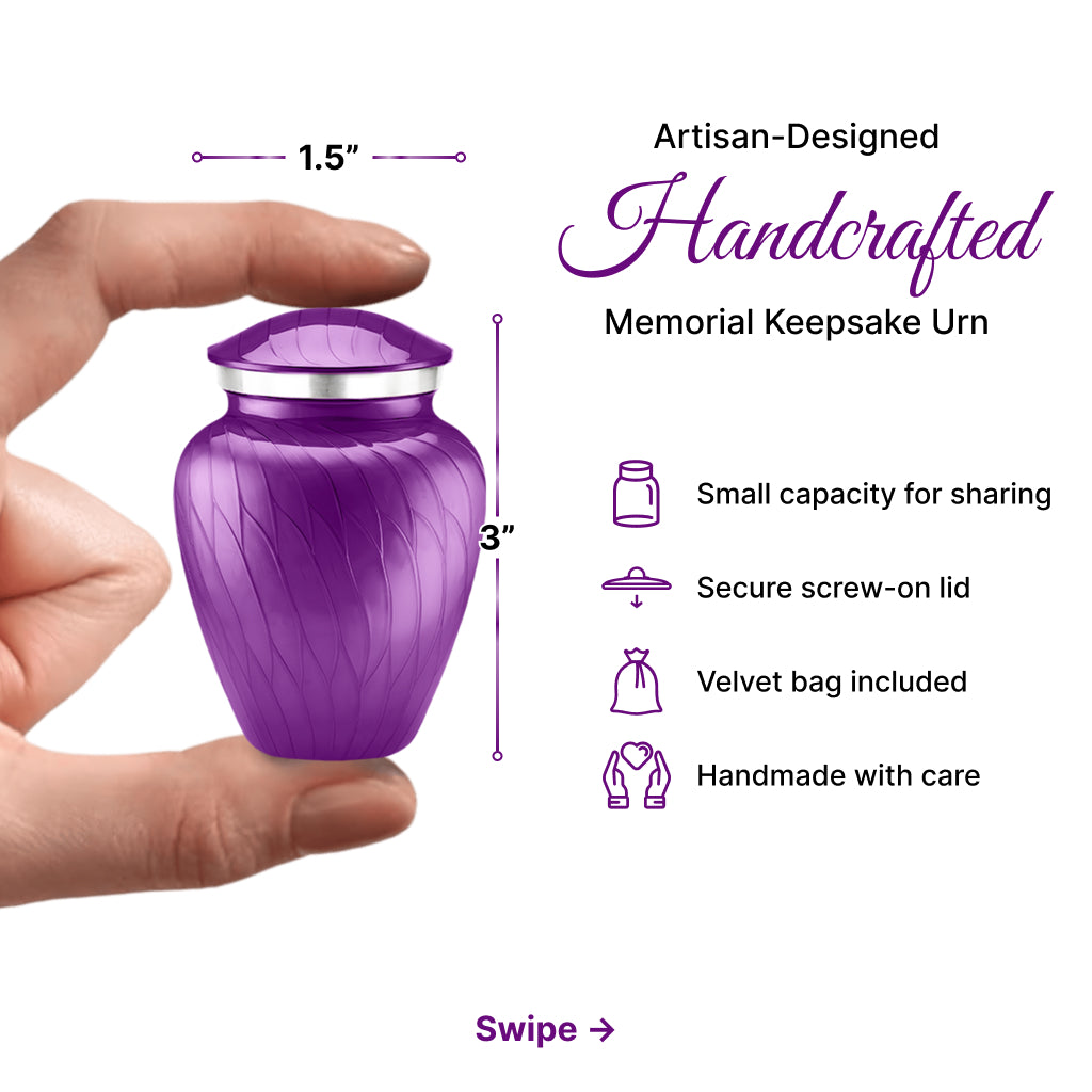 Serenity Curve Pearl Urn