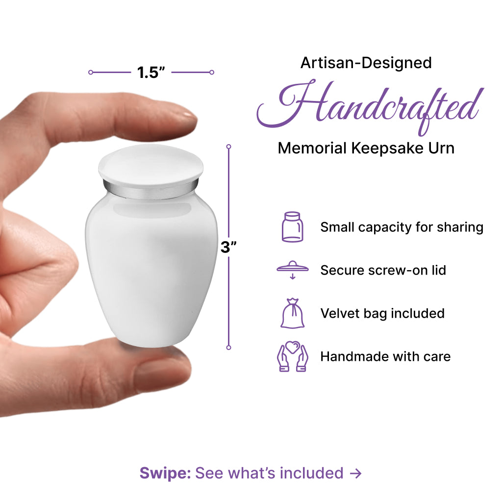 Serenity Curve Plain Urn