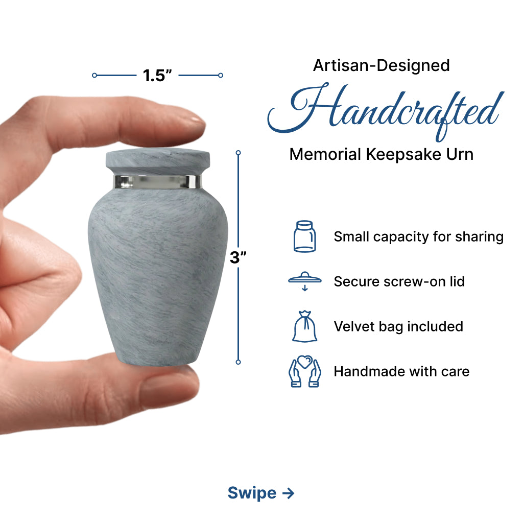Motif Shadow Cremation Urn