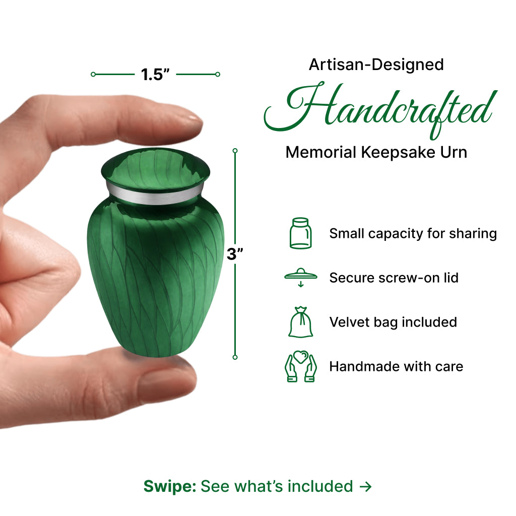 Serenity Curve Pearl Urn