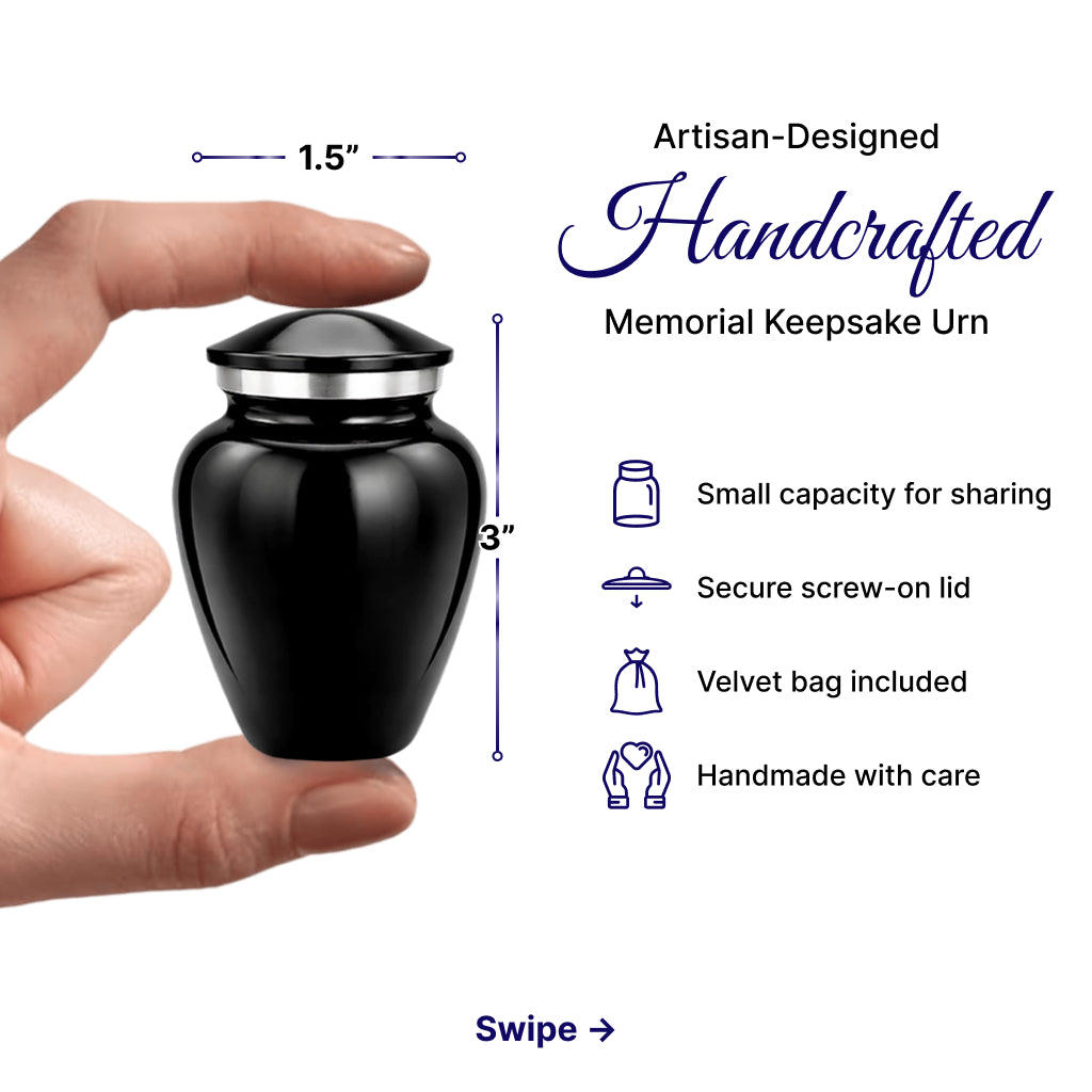 Serenity Curve Plain Urn