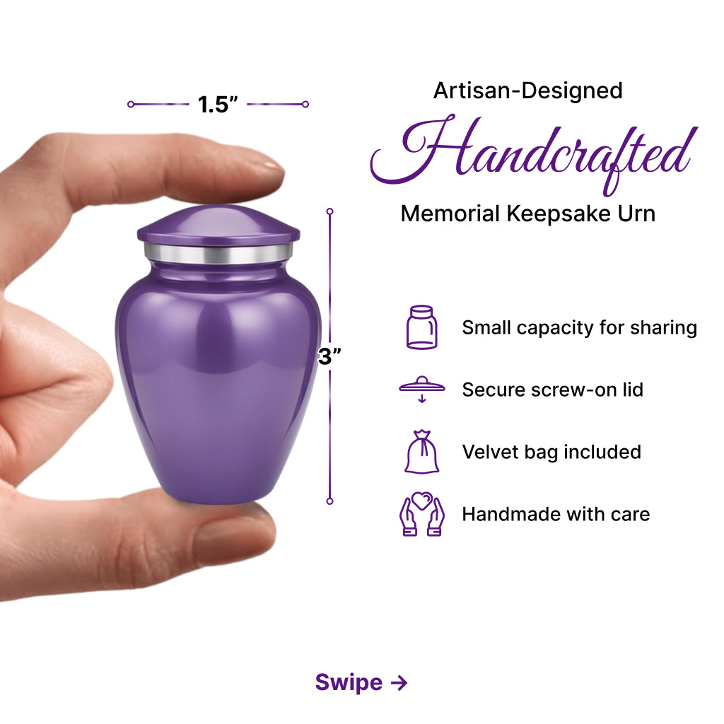 Serenity Curve Plain Urn