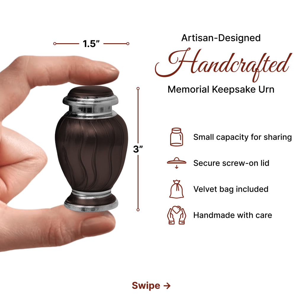 Minimalistic Hotep Cremation Urn