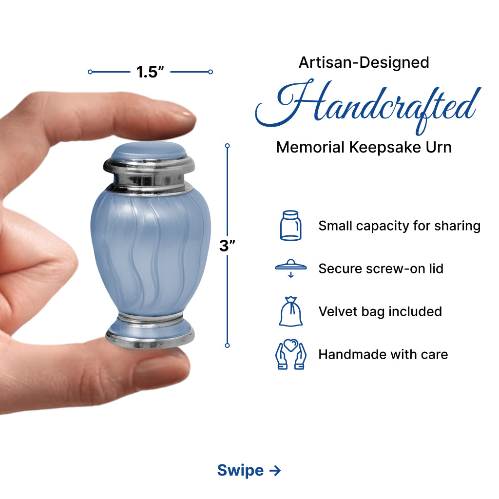 Vibrant Hotep Cremation Urn