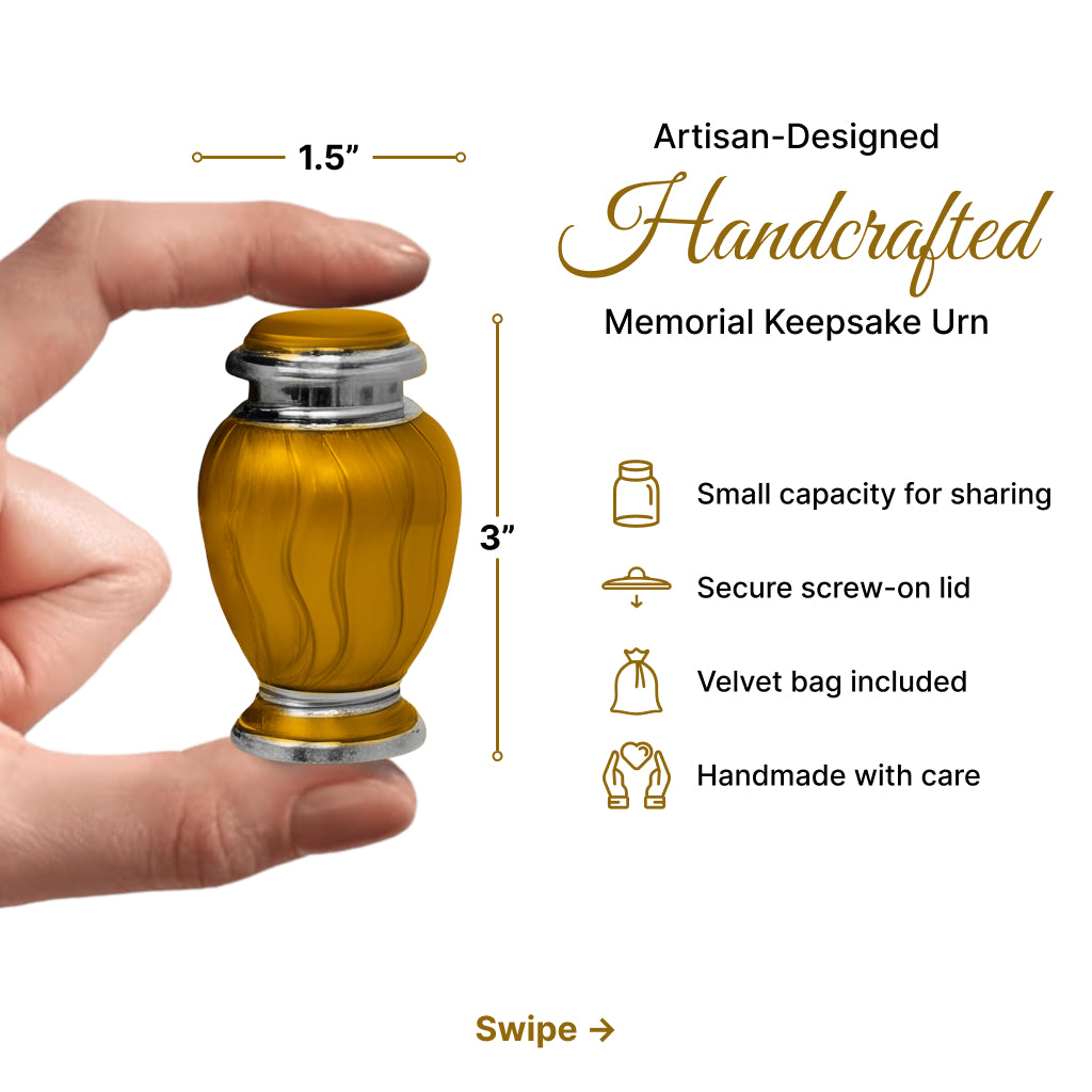 Vibrant Hotep Cremation Urn