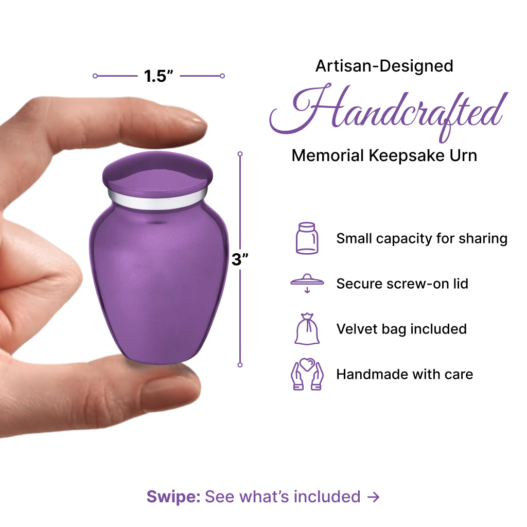 Serenity Curve Plain Urn