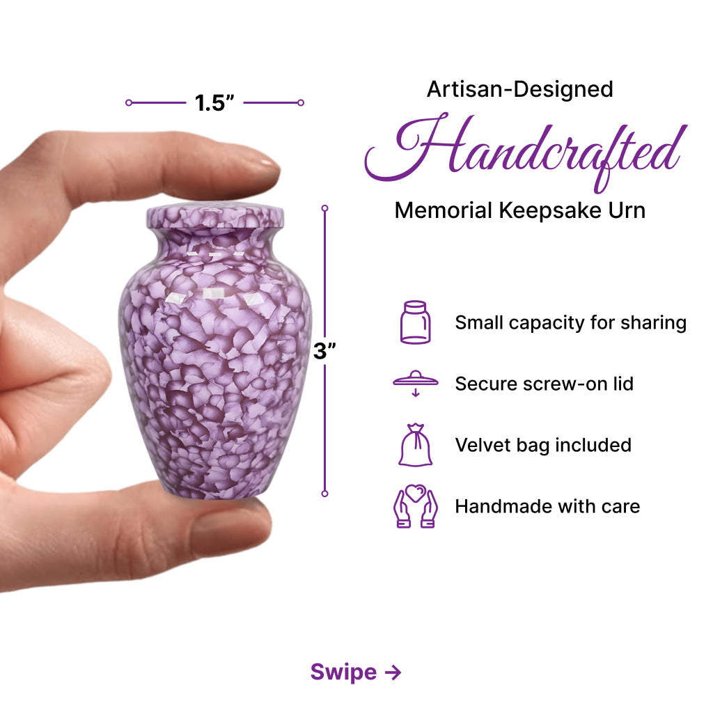 Motif Cloud Cremation Urn