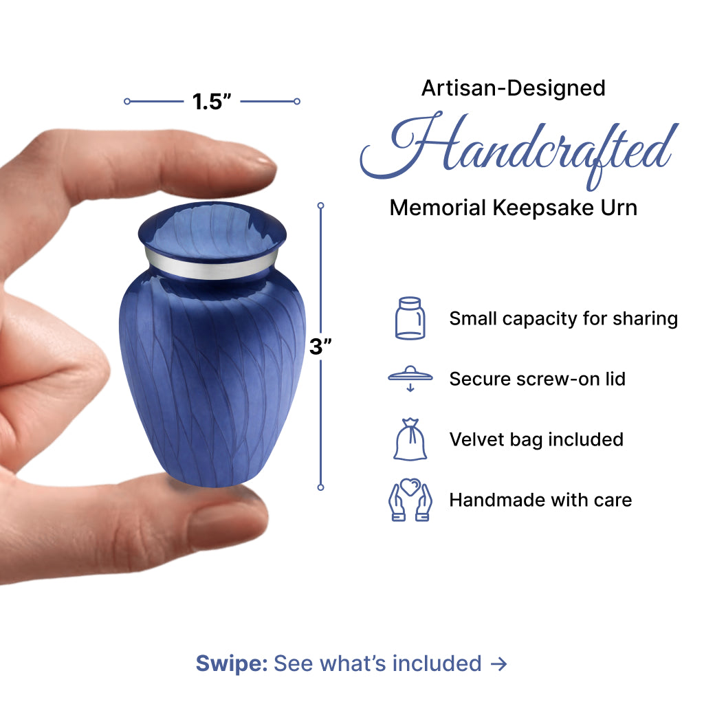 Serenity Curve Pearl Urn