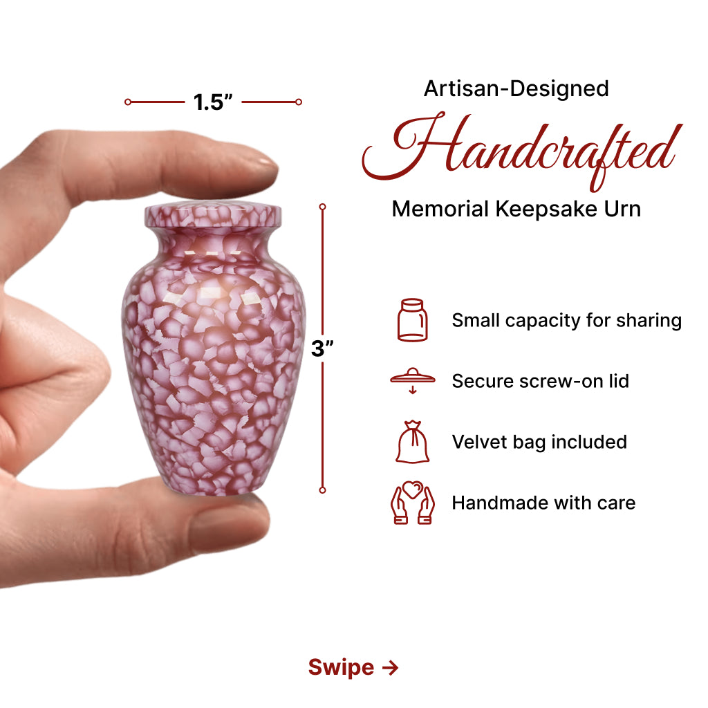 Motif Cloud Cremation Urn