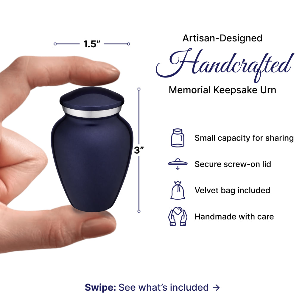 Serenity Curve Plain Urn