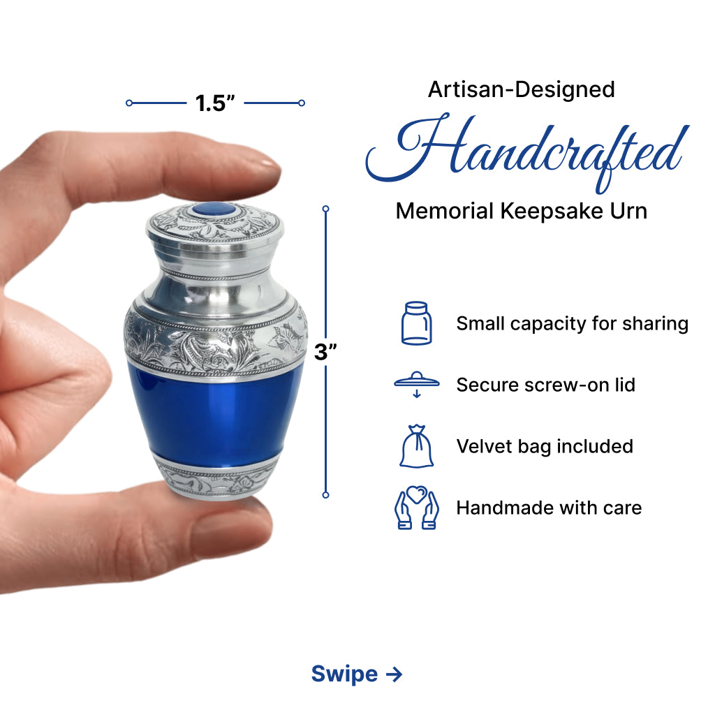Sapphire Premium Cremation Urn