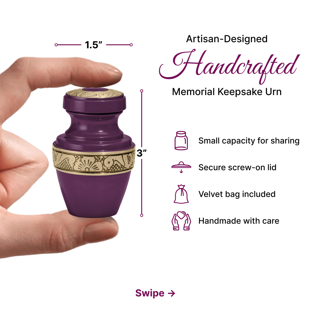 Radiant Grecian Cremation Urn
