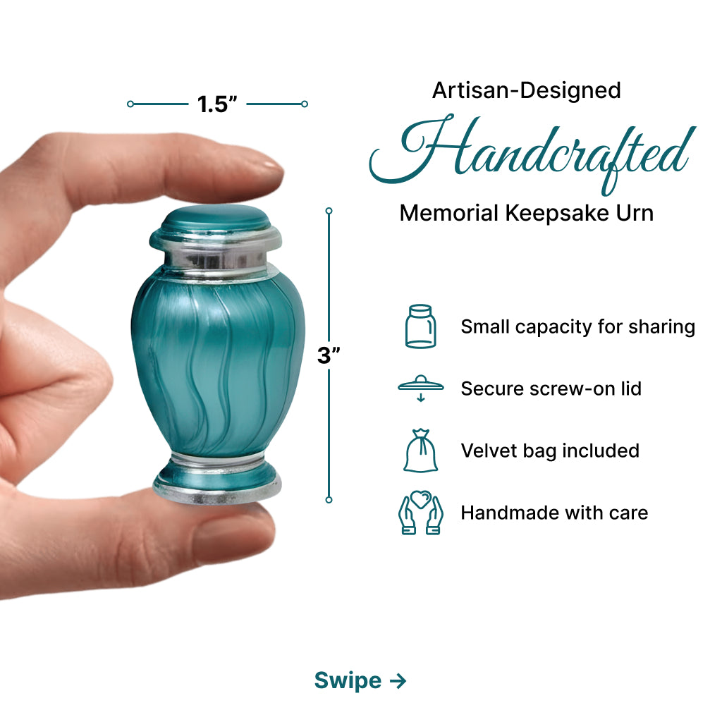 Vibrant Hotep Cremation Urn