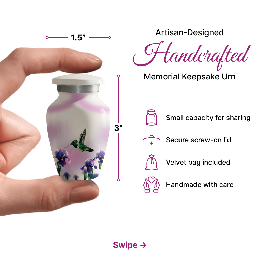 Hummingbird Image Cremation Urn