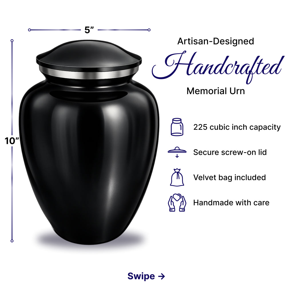 Serenity Curve Plain Urn