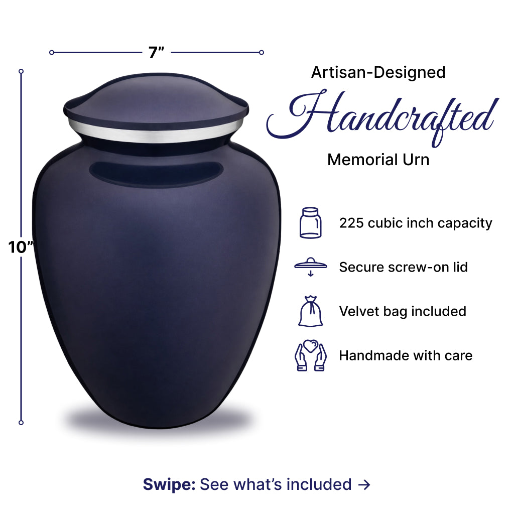 Serenity Curve Plain Urn