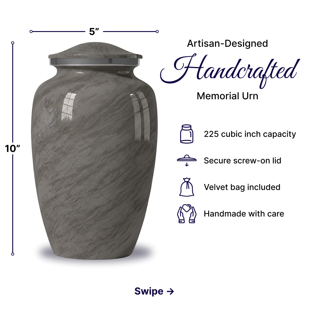 Motif Shadow Cremation Urn