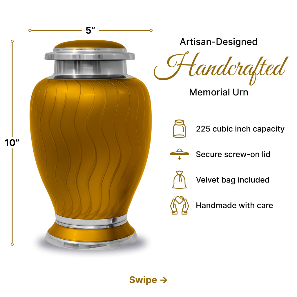 Vibrant Hotep Cremation Urn